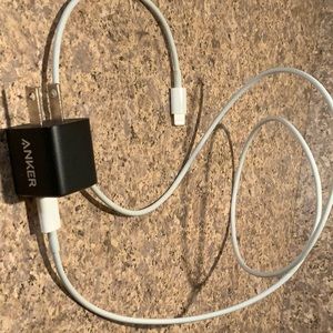 Anker Charger 6 lighting 41 inches of cord. For iPhones.